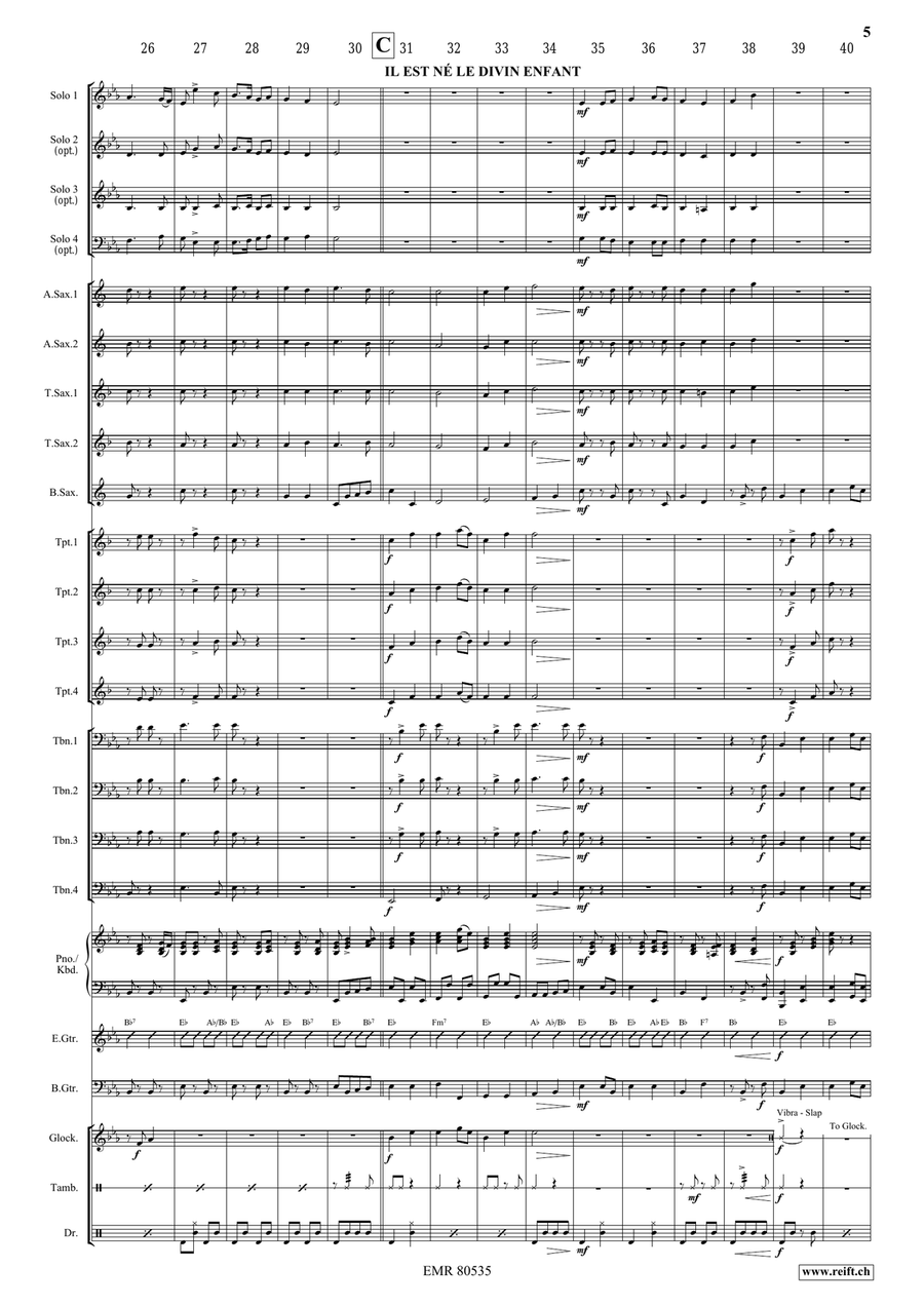 My Best Christmas My Best Christmas Big Band scores gallery preview page 7