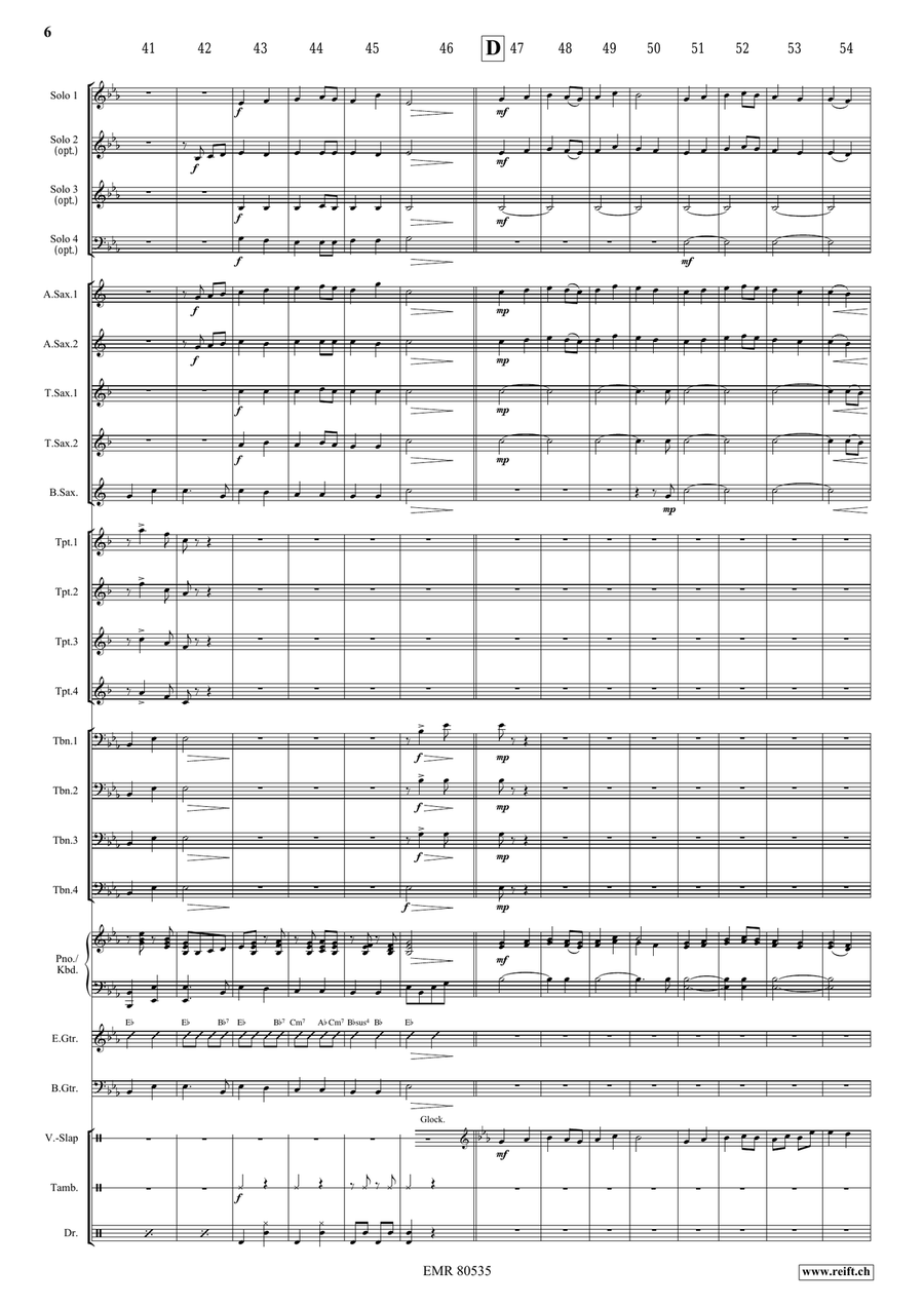 My Best Christmas My Best Christmas Big Band scores gallery preview page 8