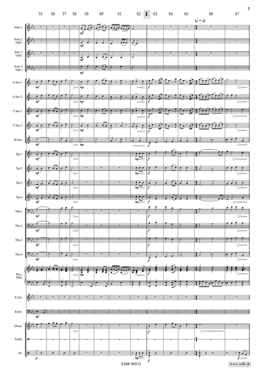 My Best Christmas My Best Christmas Big Band scores gallery preview page 9