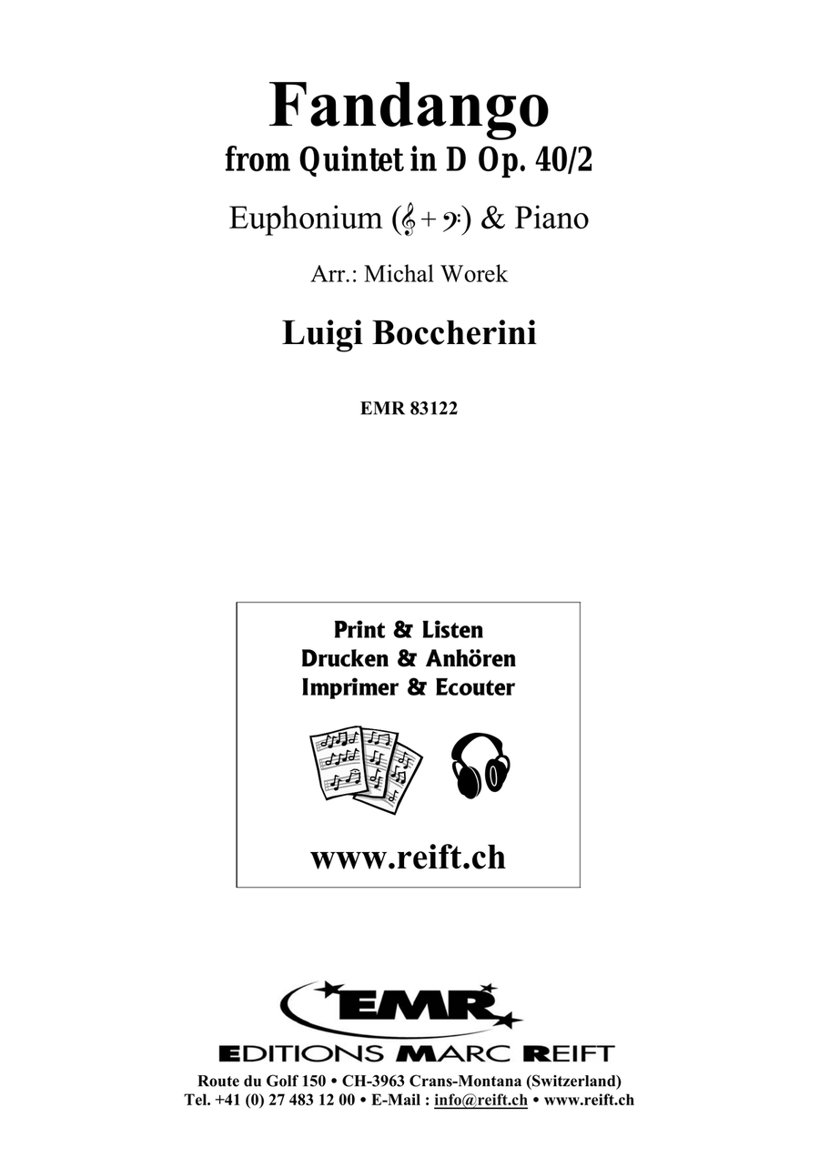 Fandango Fandango Euphonium scores gallery preview page 2