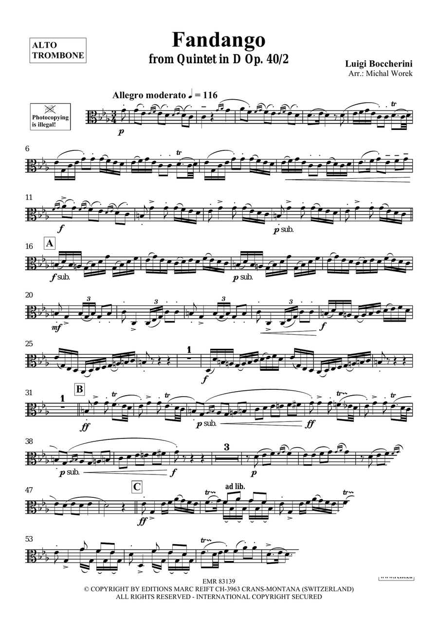 Fandango Fandango Piano Accompaniment scores gallery preview page 3