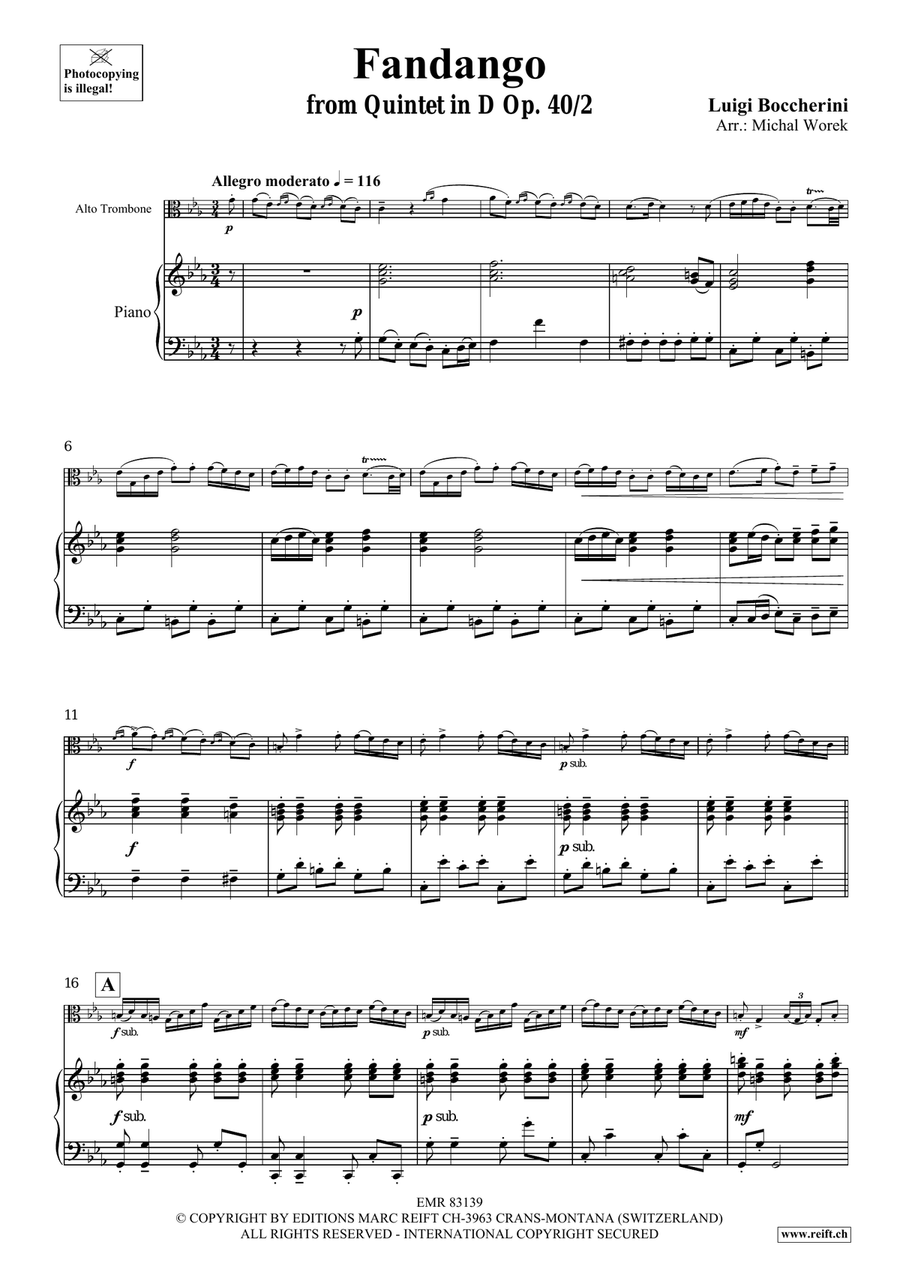 Fandango Fandango Piano Accompaniment scores gallery preview page 4