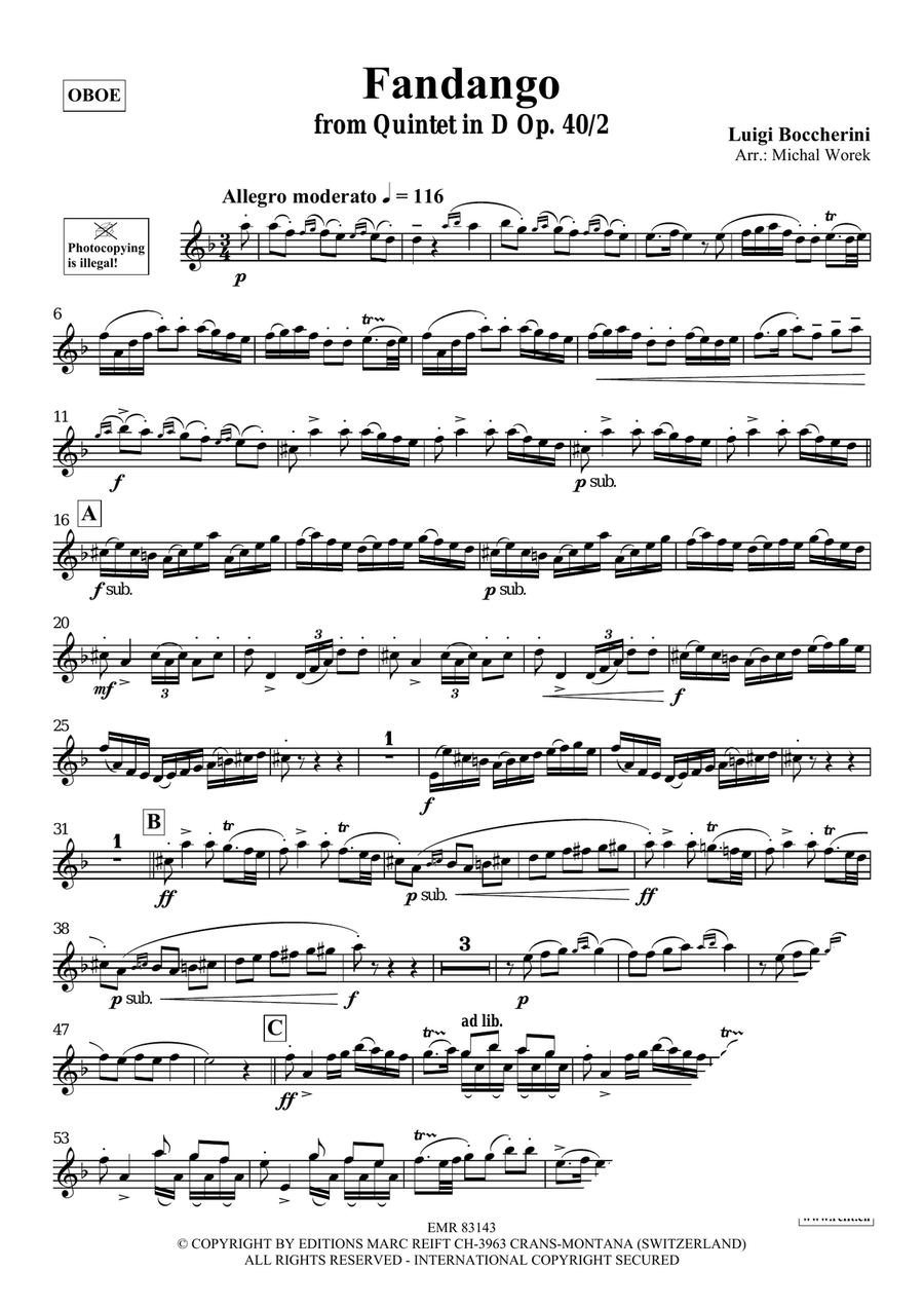 Fandango Fandango Piano Accompaniment scores gallery preview page 3
