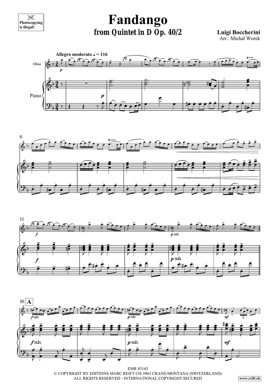 Fandango Fandango Piano Accompaniment scores gallery preview page 4