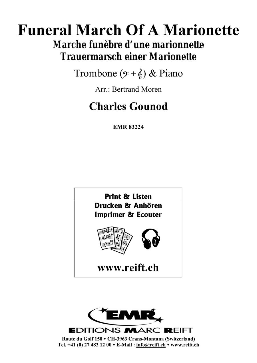 Funeral March Of A Marionette Piano Accompaniment scores gallery preview page 2