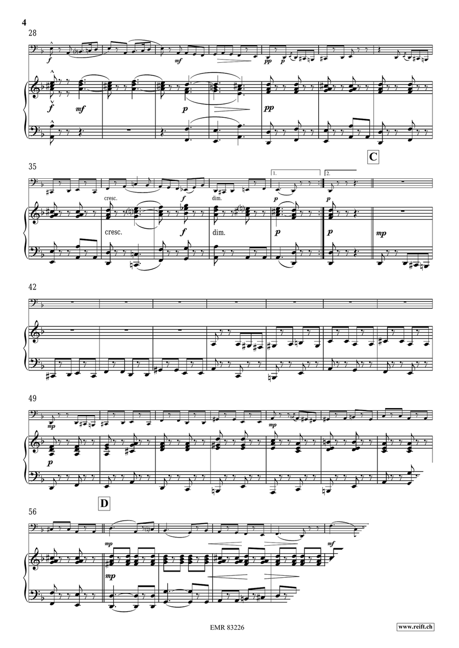 Funeral March Of A Marionette Tuba scores gallery preview page 5