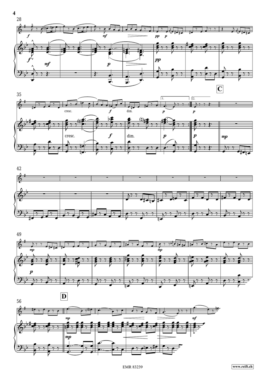 Funeral March Of A Marionette Horn scores gallery preview page 5