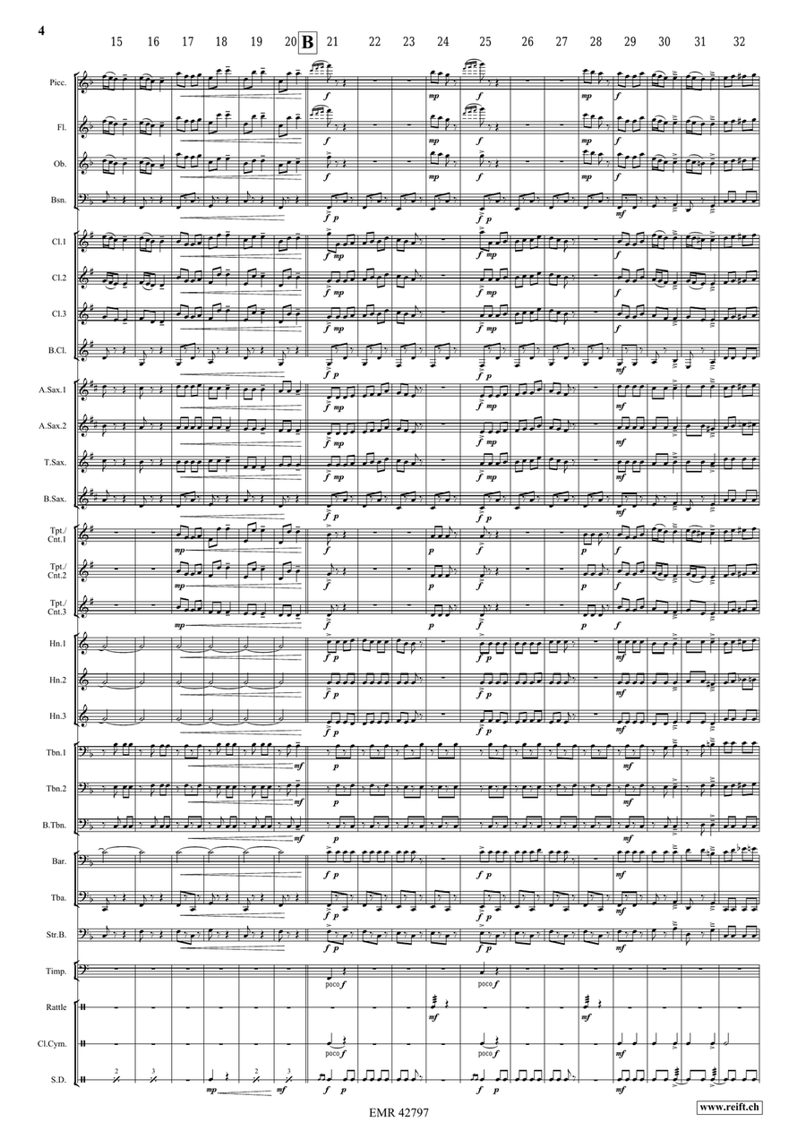 Plappermäulchen Plappermäulchen Concert Band scores gallery preview page 4