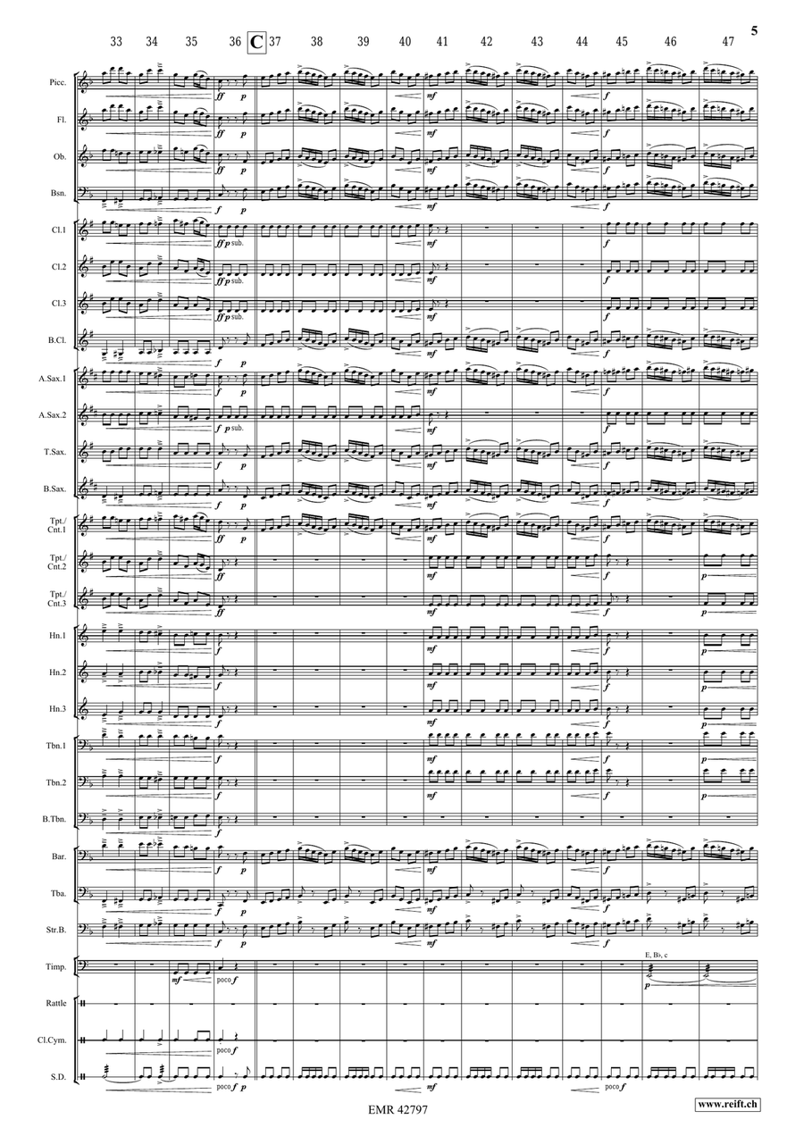 Plappermäulchen Plappermäulchen Concert Band scores gallery preview page 5