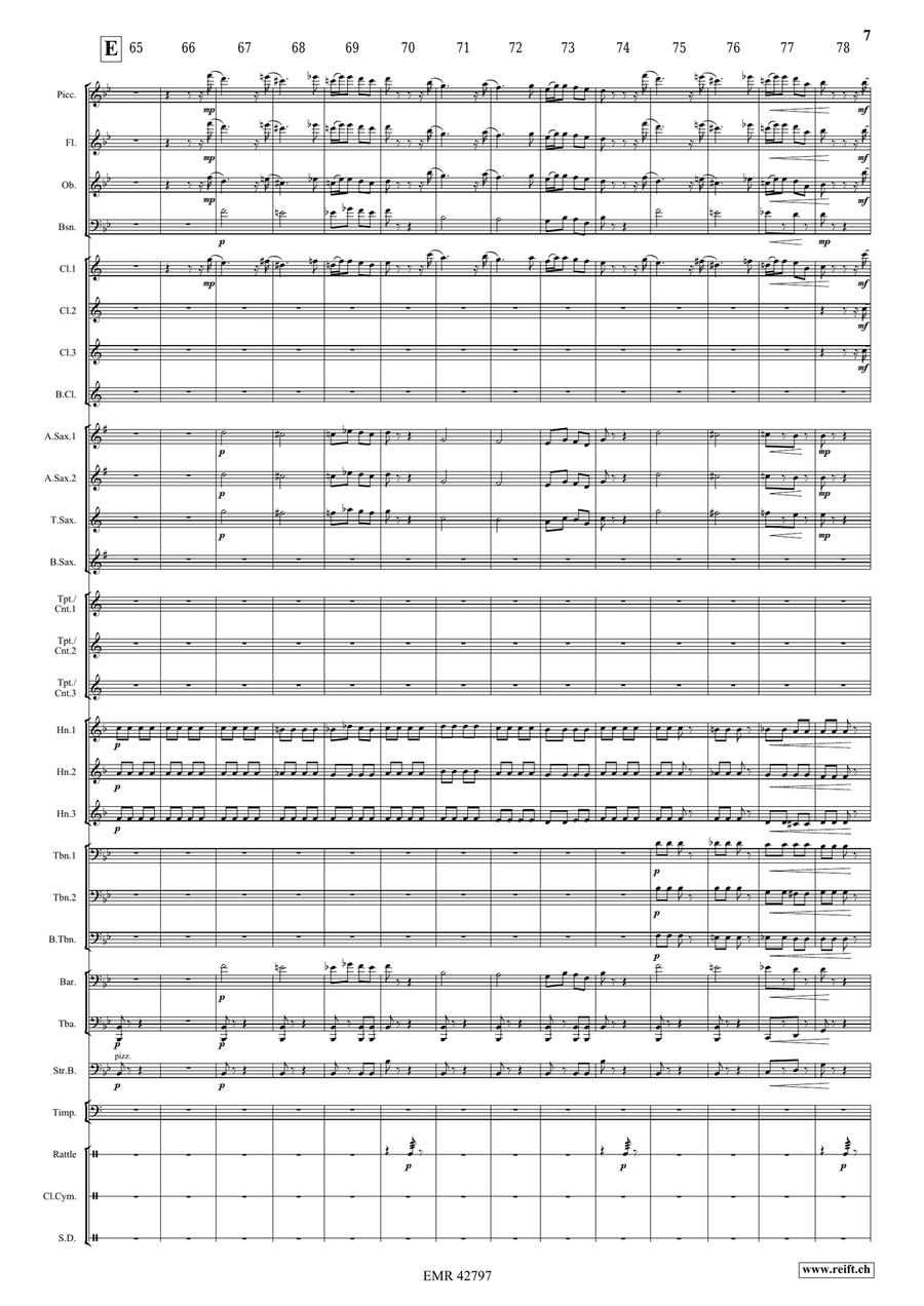 Plappermäulchen Plappermäulchen Concert Band scores gallery preview page 7