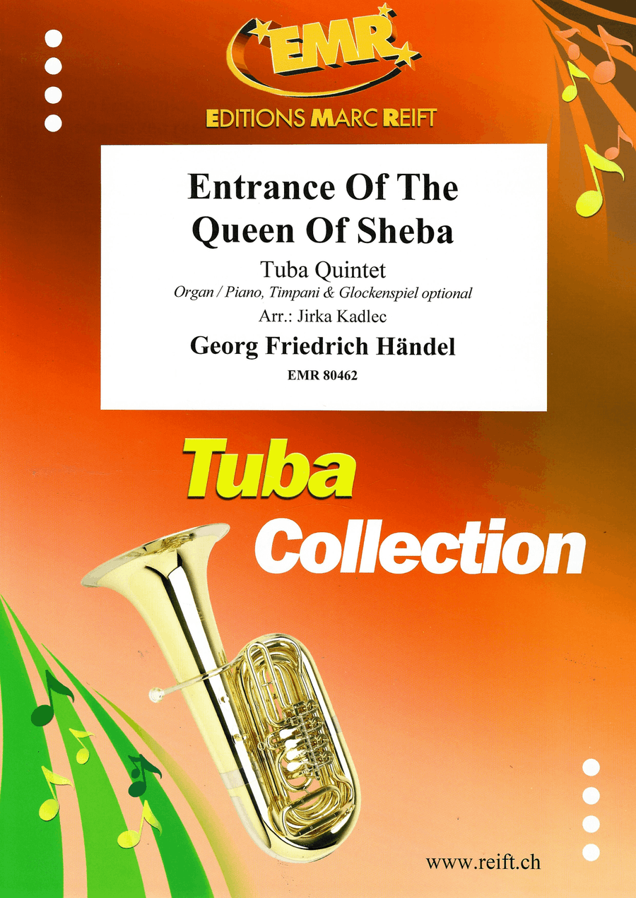 Entrance Of The Queen Of Sheba Tuba scores gallery preview page 1