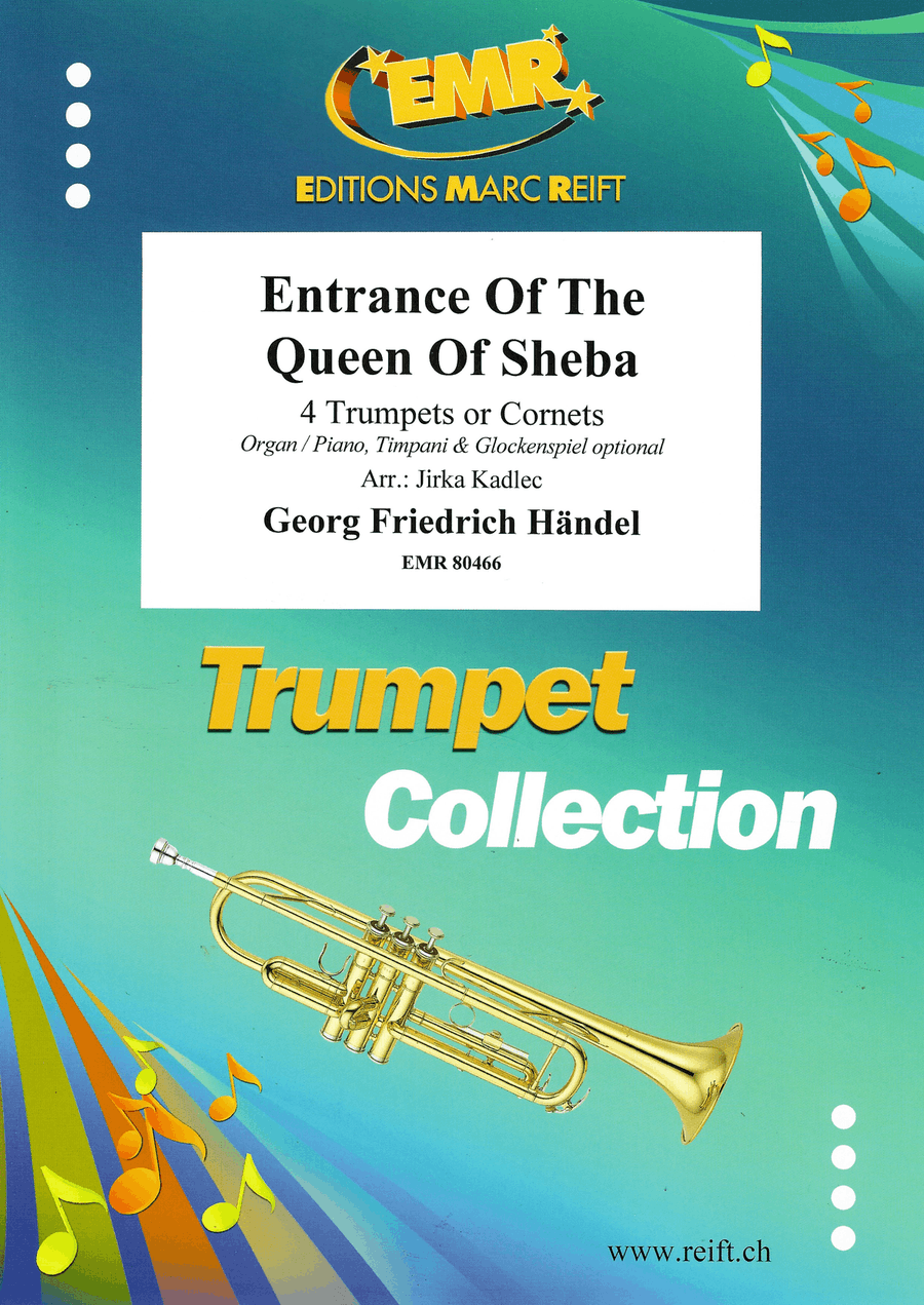 Entrance Of The Queen Of Sheba Cornet scores gallery preview page 1