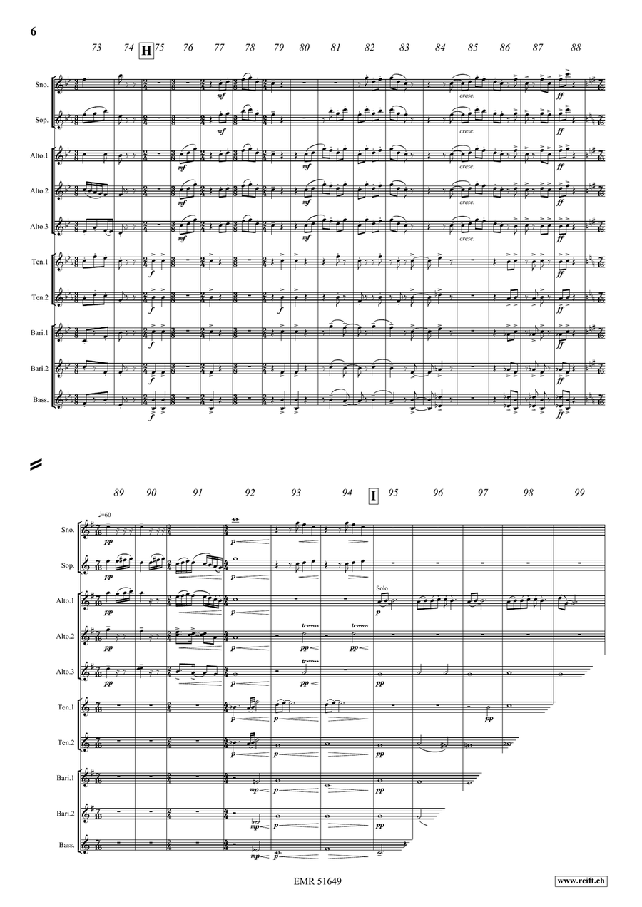 Prelude, Song & Funk Prelude, Song & Funk Orchestra scores gallery preview page 7