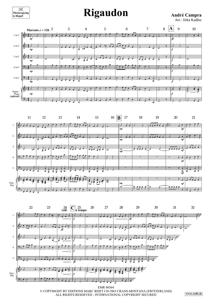 Rigaudon Rigaudon Score scores gallery preview page 3