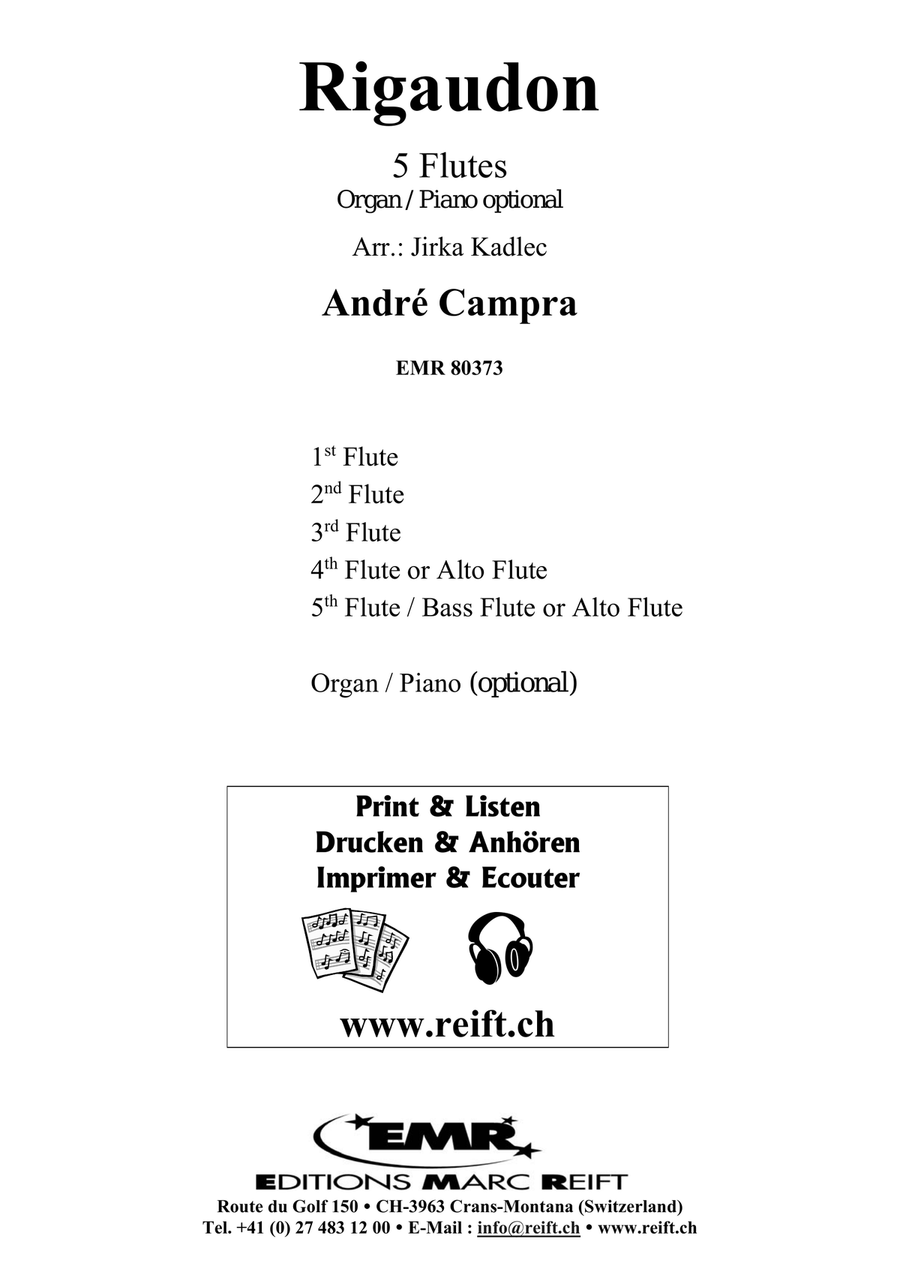Rigaudon Rigaudon Flute scores gallery preview page 2