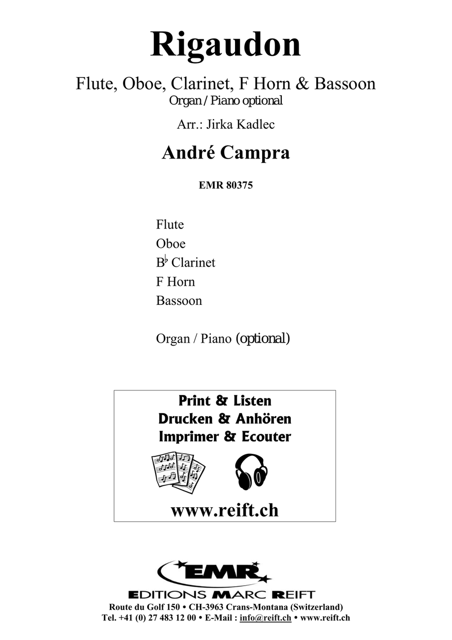 Rigaudon Rigaudon Woodwind Quintet scores gallery preview page 2