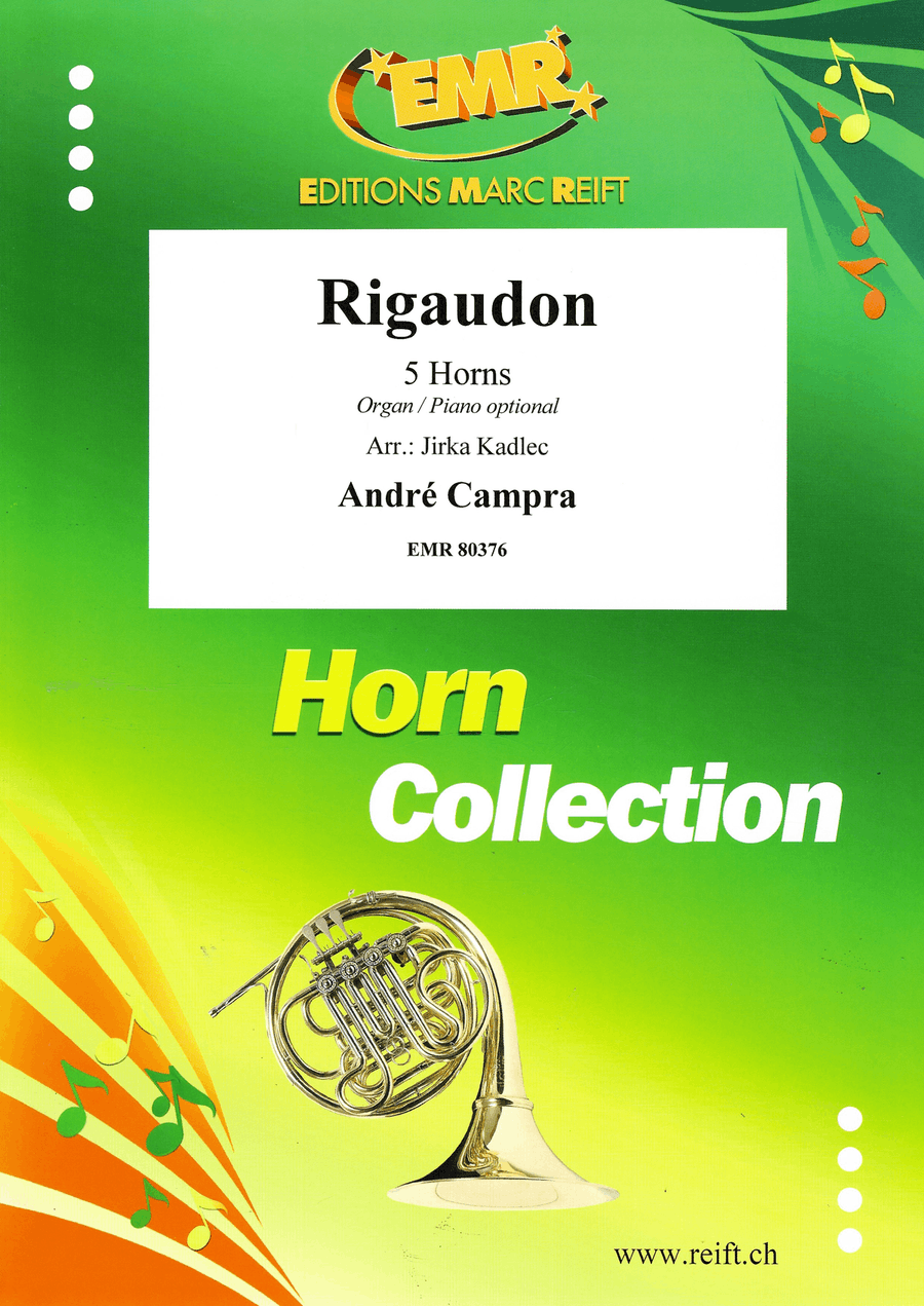 Rigaudon Rigaudon Horn scores gallery preview page 1