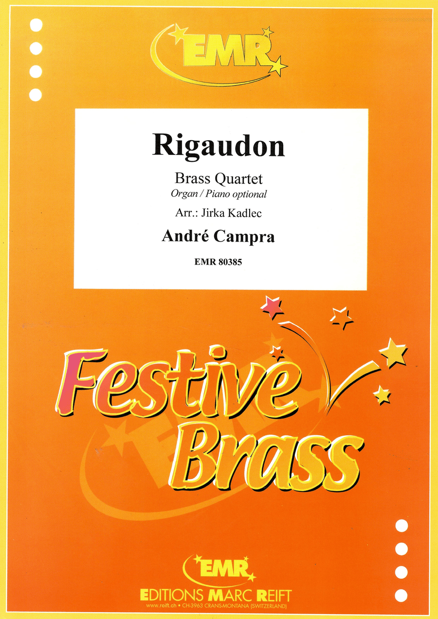 Rigaudon Rigaudon Brass Quartet scores gallery preview page 1