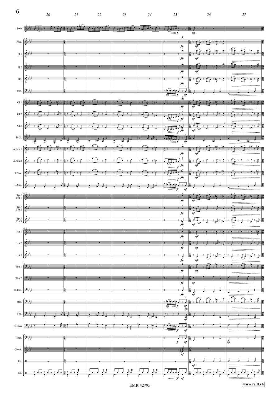 El Zapatero El Zapatero Bassoon scores gallery preview page 7