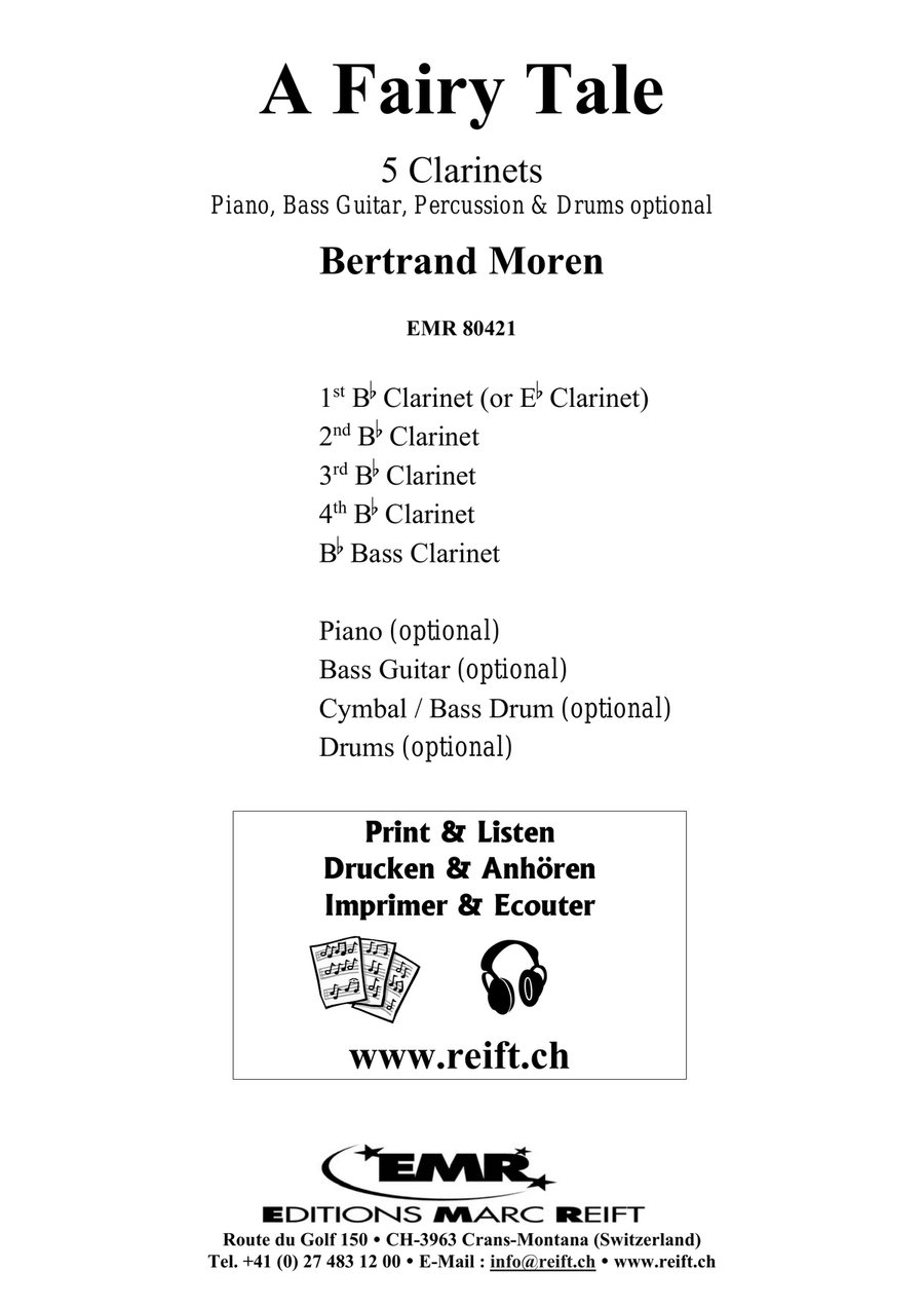 A Fairy Tale A Fairy Tale Clarinet Quintet scores gallery preview page 2