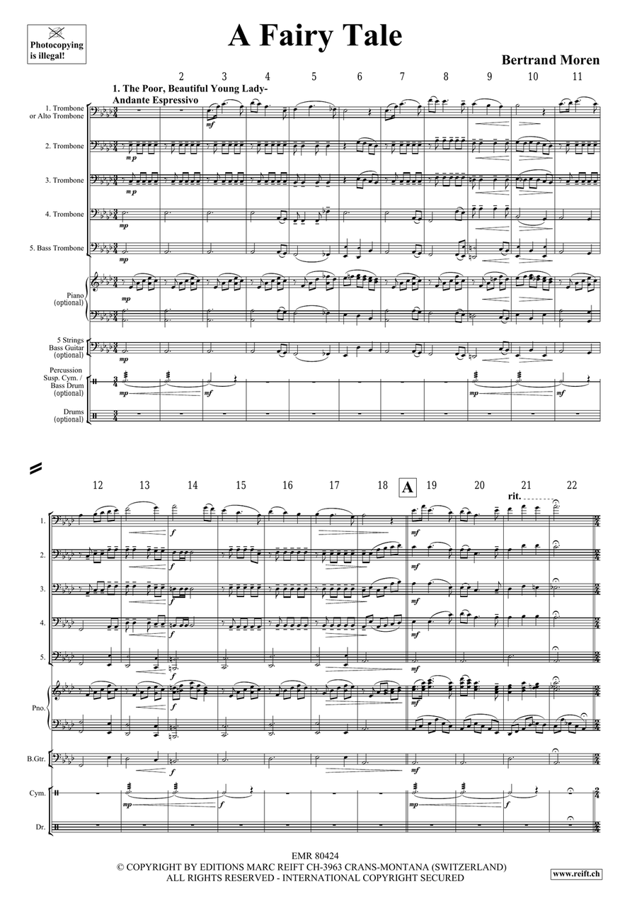 A Fairy Tale A Fairy Tale Trombone scores gallery preview page 4