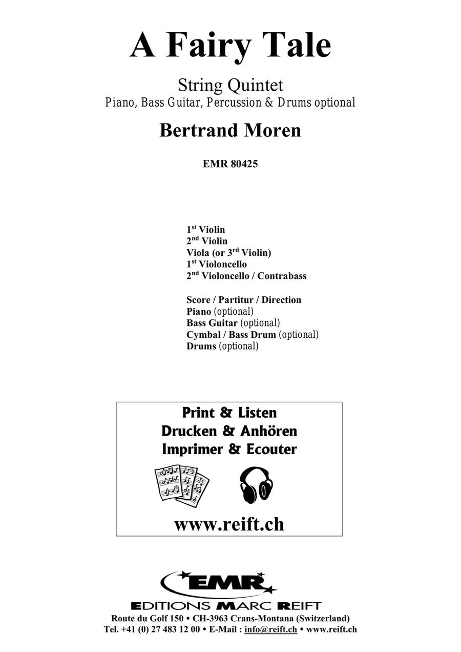 A Fairy Tale A Fairy Tale String Quintet scores gallery preview page 2
