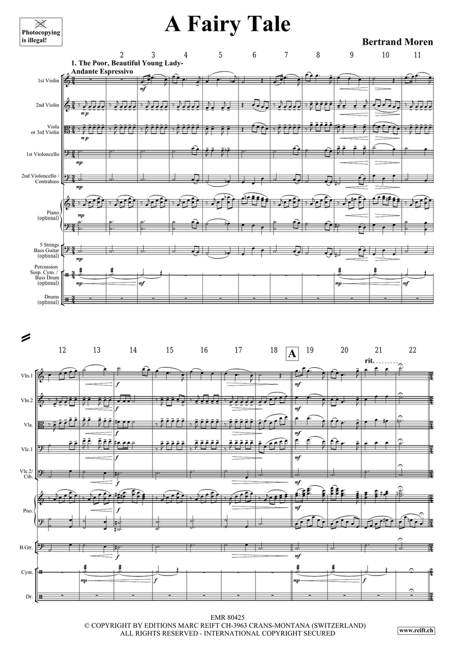A Fairy Tale A Fairy Tale String Quintet scores gallery preview page 4