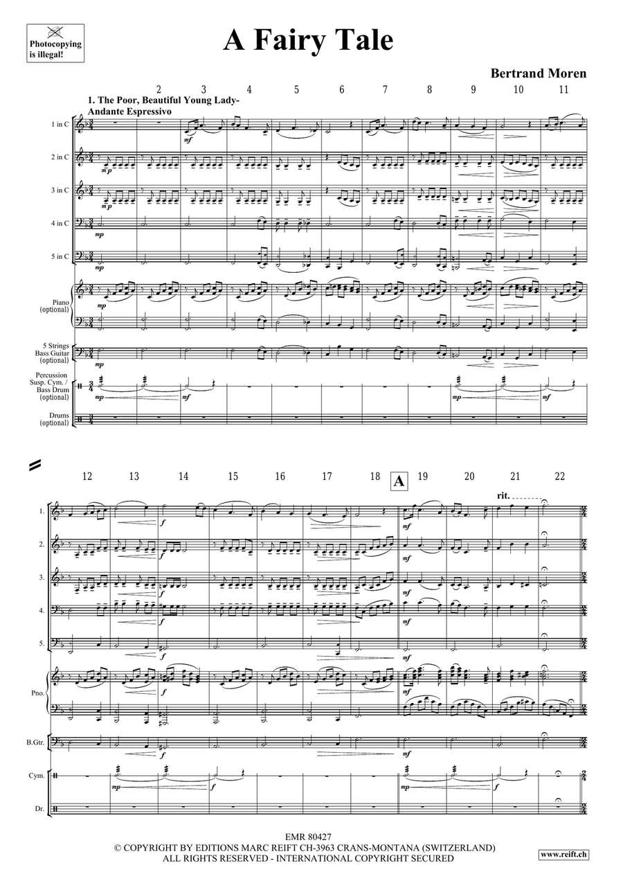 A Fairy Tale A Fairy Tale Woodwind Quintet scores gallery preview page 4