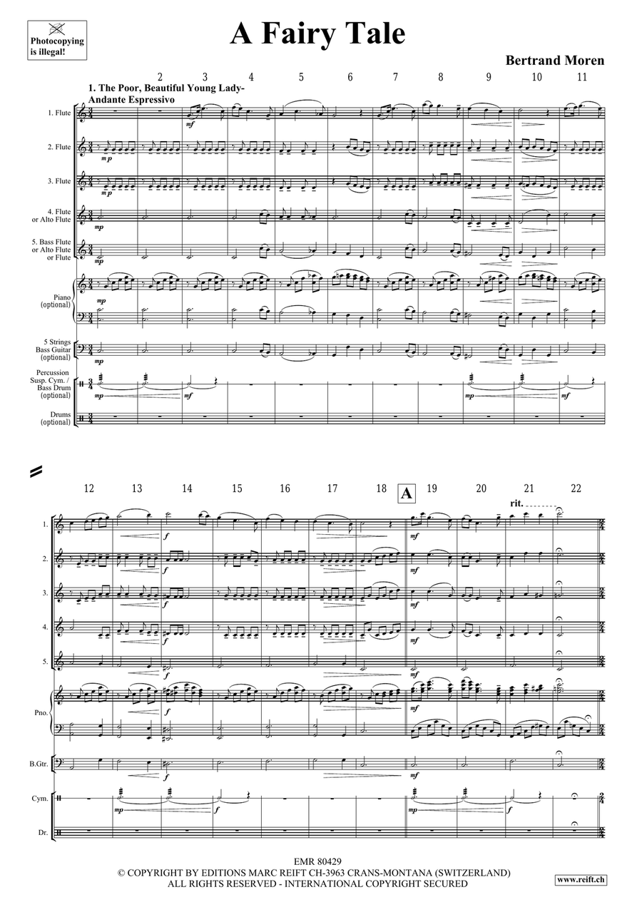 A Fairy Tale A Fairy Tale Flute scores gallery preview page 4