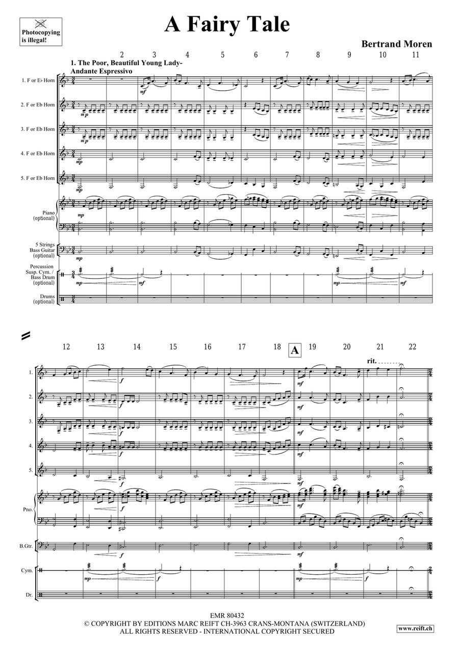 A Fairy Tale A Fairy Tale Horn scores gallery preview page 4