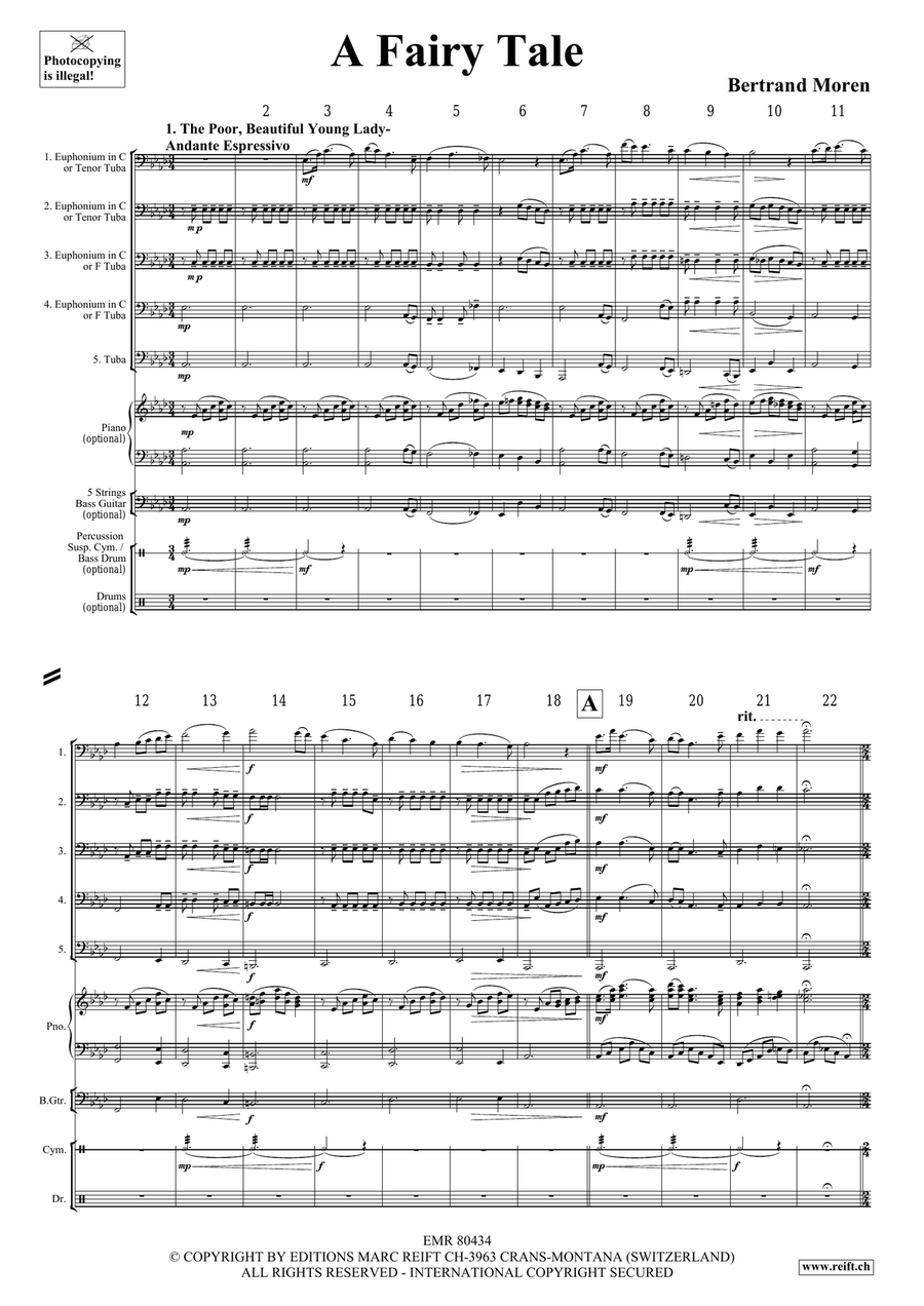 A Fairy Tale A Fairy Tale Tuba scores gallery preview page 4