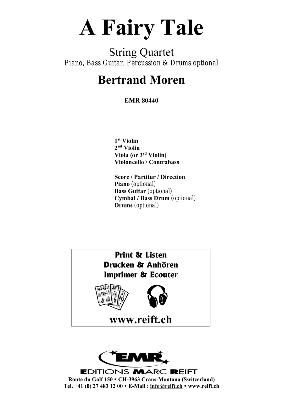 A Fairy Tale A Fairy Tale String Quartet scores gallery preview page 2