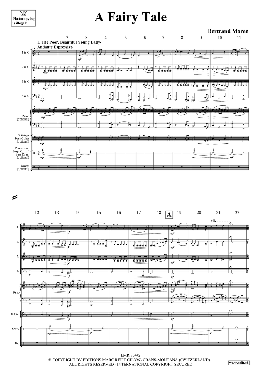 A Fairy Tale A Fairy Tale Woodwind Quartet scores gallery preview page 4