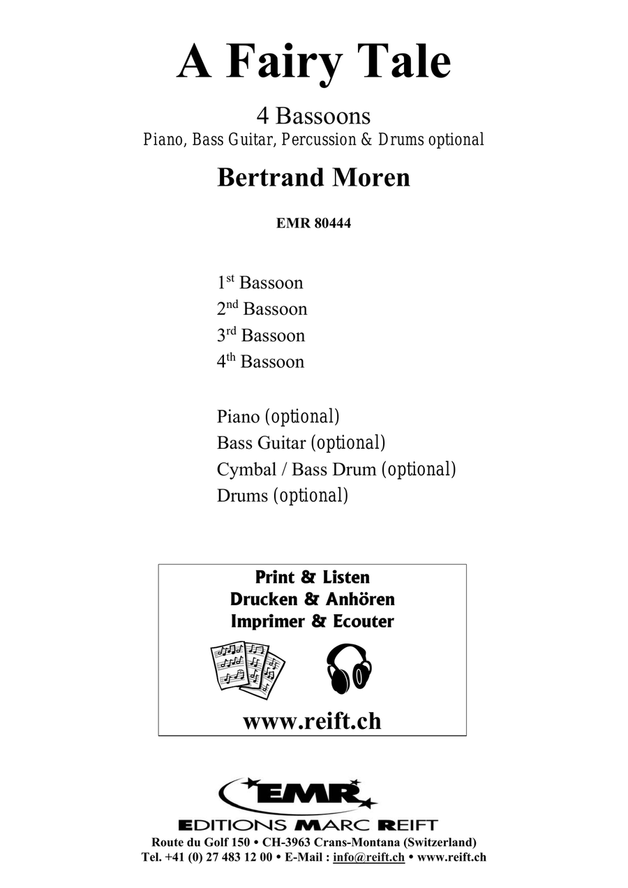 A Fairy Tale A Fairy Tale Bassoon Quartet scores gallery preview page 2