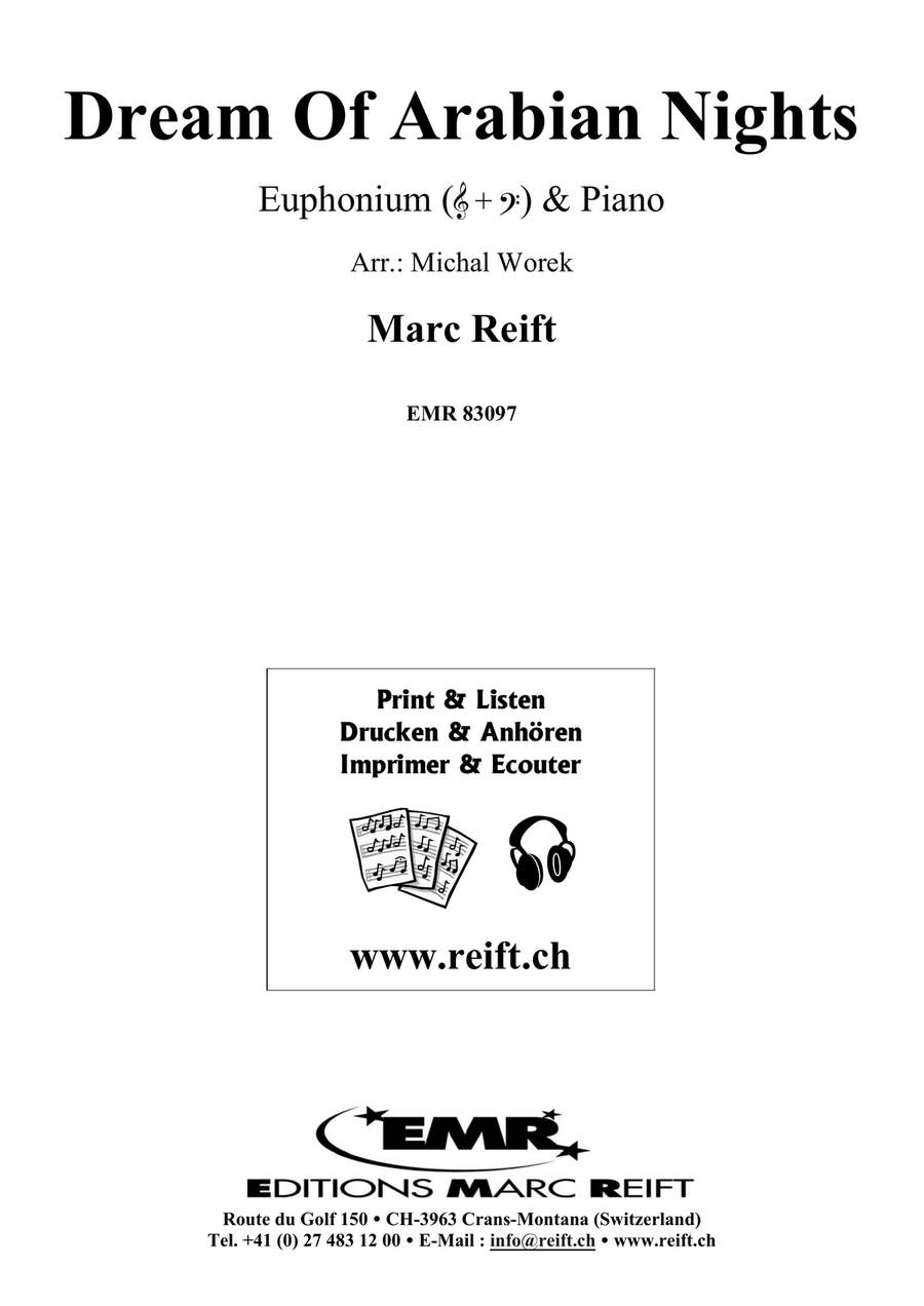 Dream Of Arabian Nights Dream Of Arabian Nights Euphonium scores gallery preview page 2