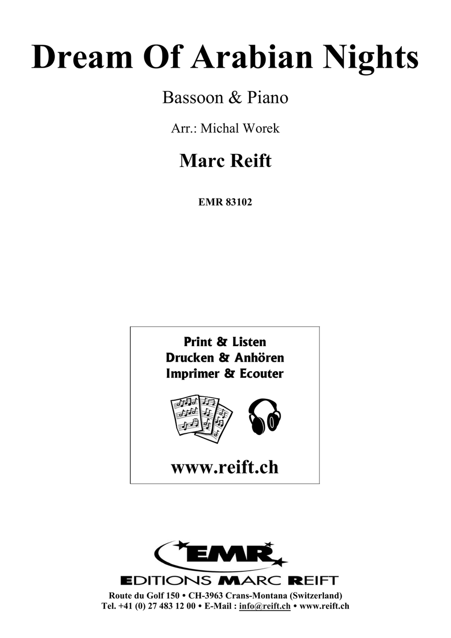 Dream Of Arabian Nights Dream Of Arabian Nights Bassoon Solo scores gallery preview page 2