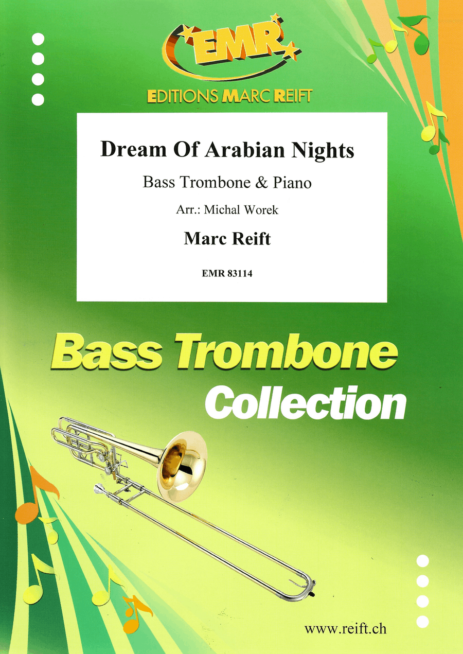 Dream Of Arabian Nights Dream Of Arabian Nights Bass Trombone scores gallery preview page 1