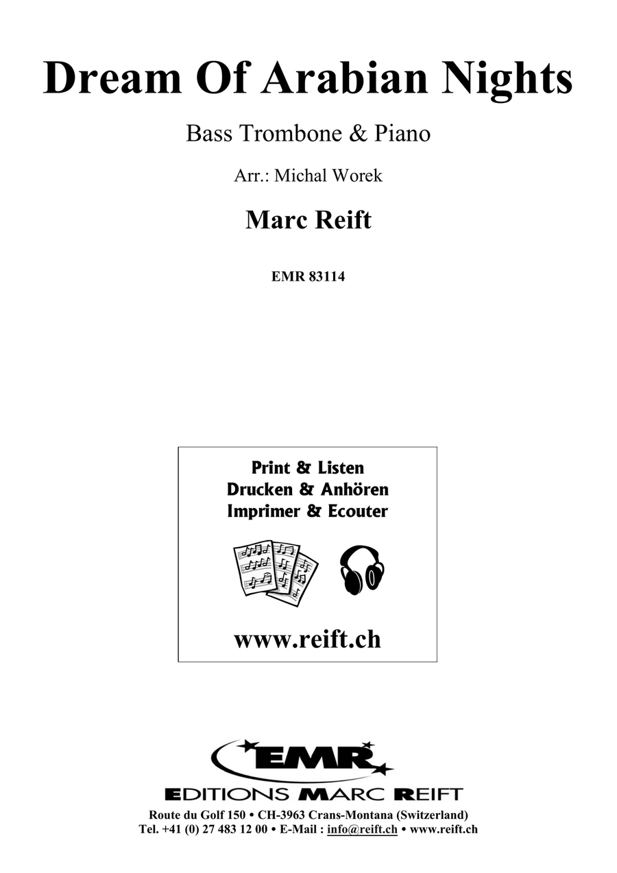 Dream Of Arabian Nights Dream Of Arabian Nights Bass Trombone scores gallery preview page 2