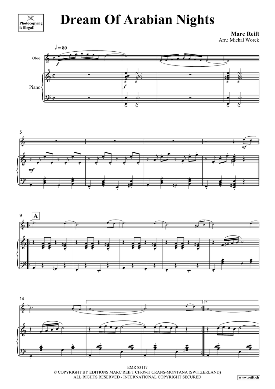 Dream Of Arabian Nights Dream Of Arabian Nights Piano Accompaniment scores gallery preview page 4