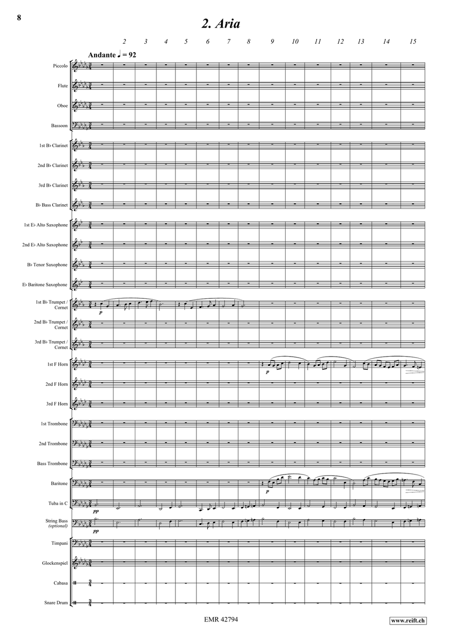 Festive Moments Festive Moments Concert Band scores gallery preview page 7