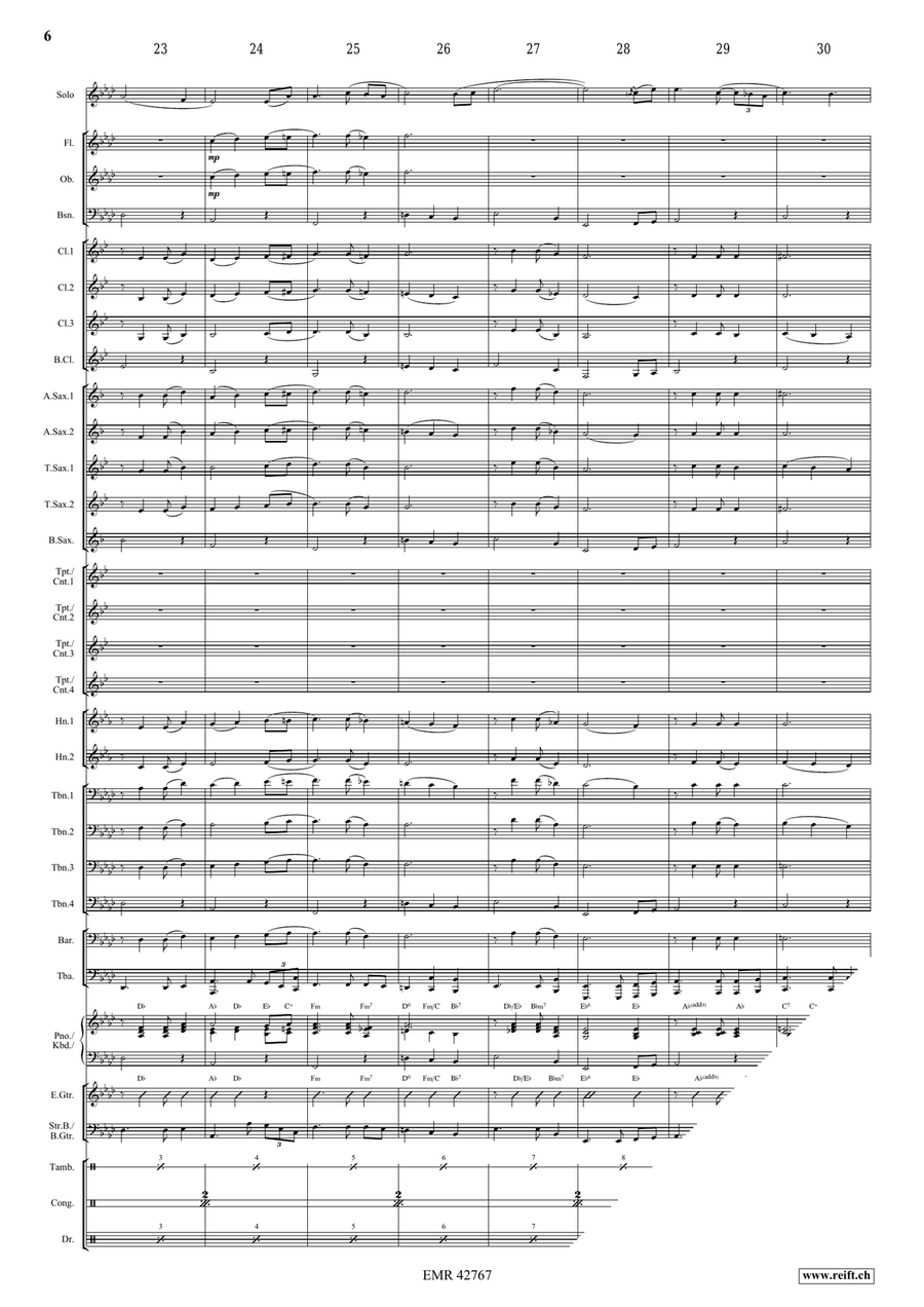 Amazing Grace Amazing Grace Bassoon scores gallery preview page 6