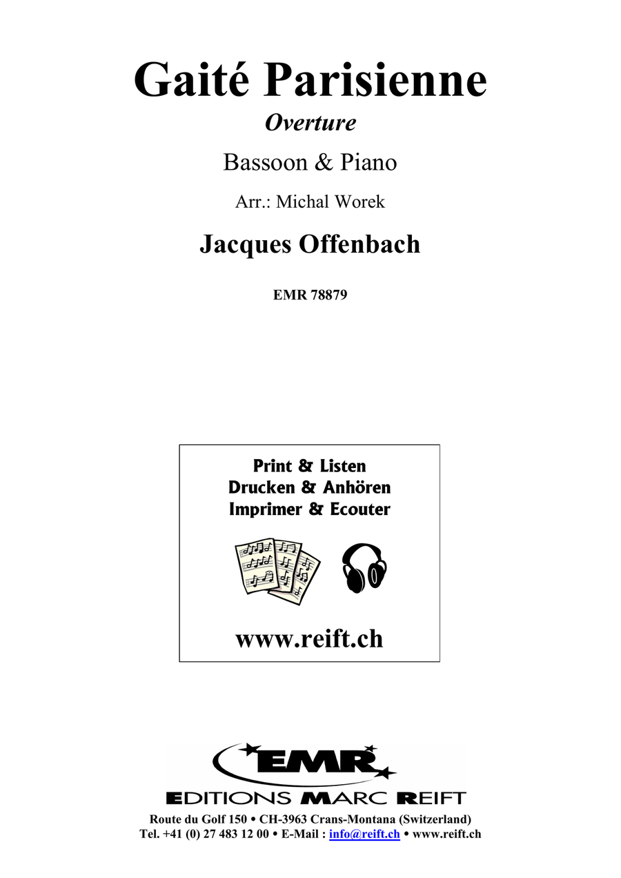 Gaité Parisienne Gaité Parisienne Bassoon Solo scores gallery preview page 2