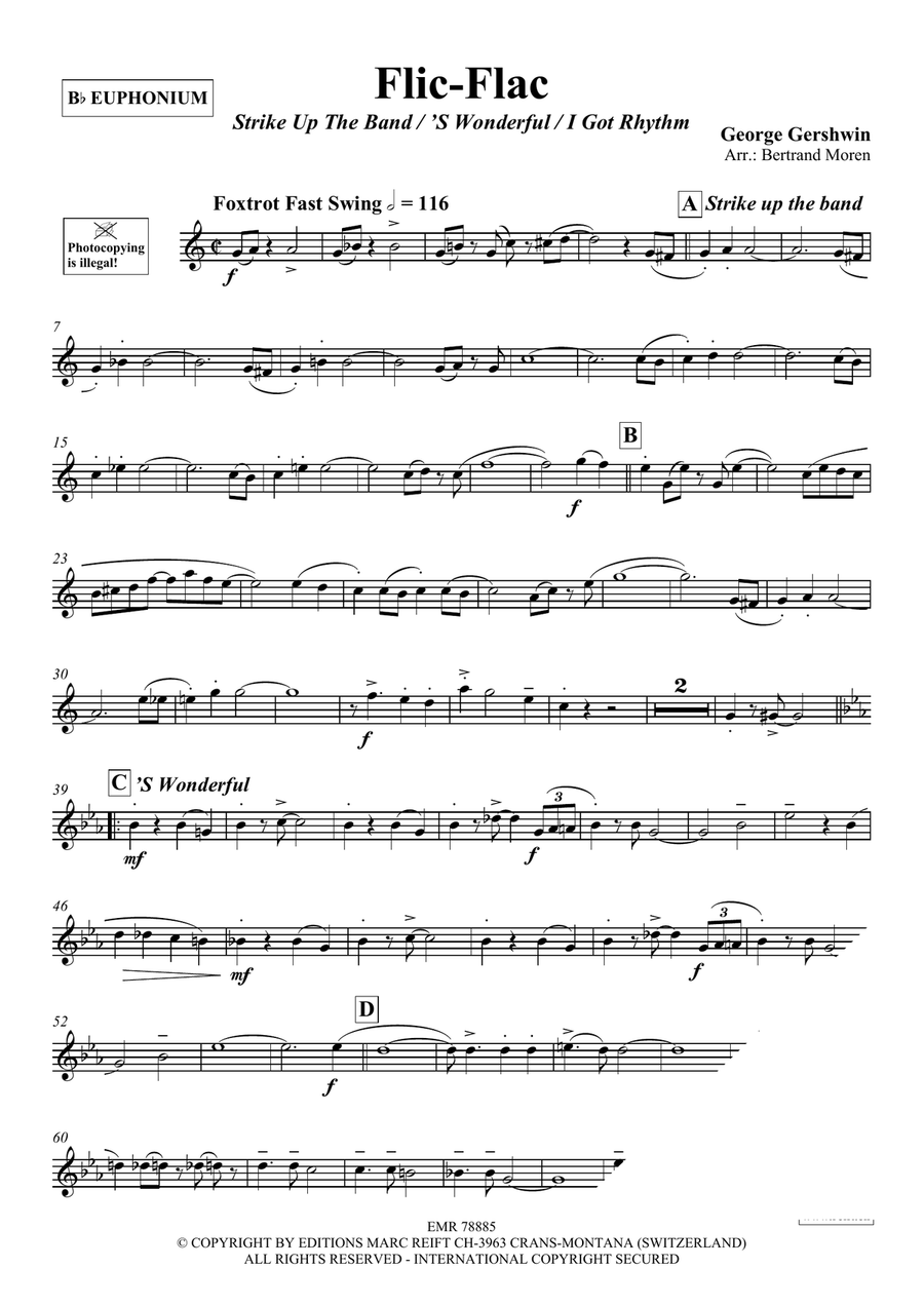Flic-Flac Flic-Flac Euphonium scores gallery preview page 3