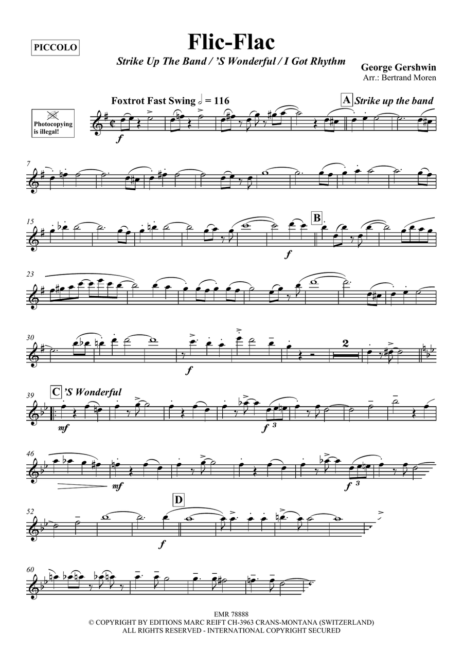 Flic-Flac Flic-Flac Piccolo scores gallery preview page 3