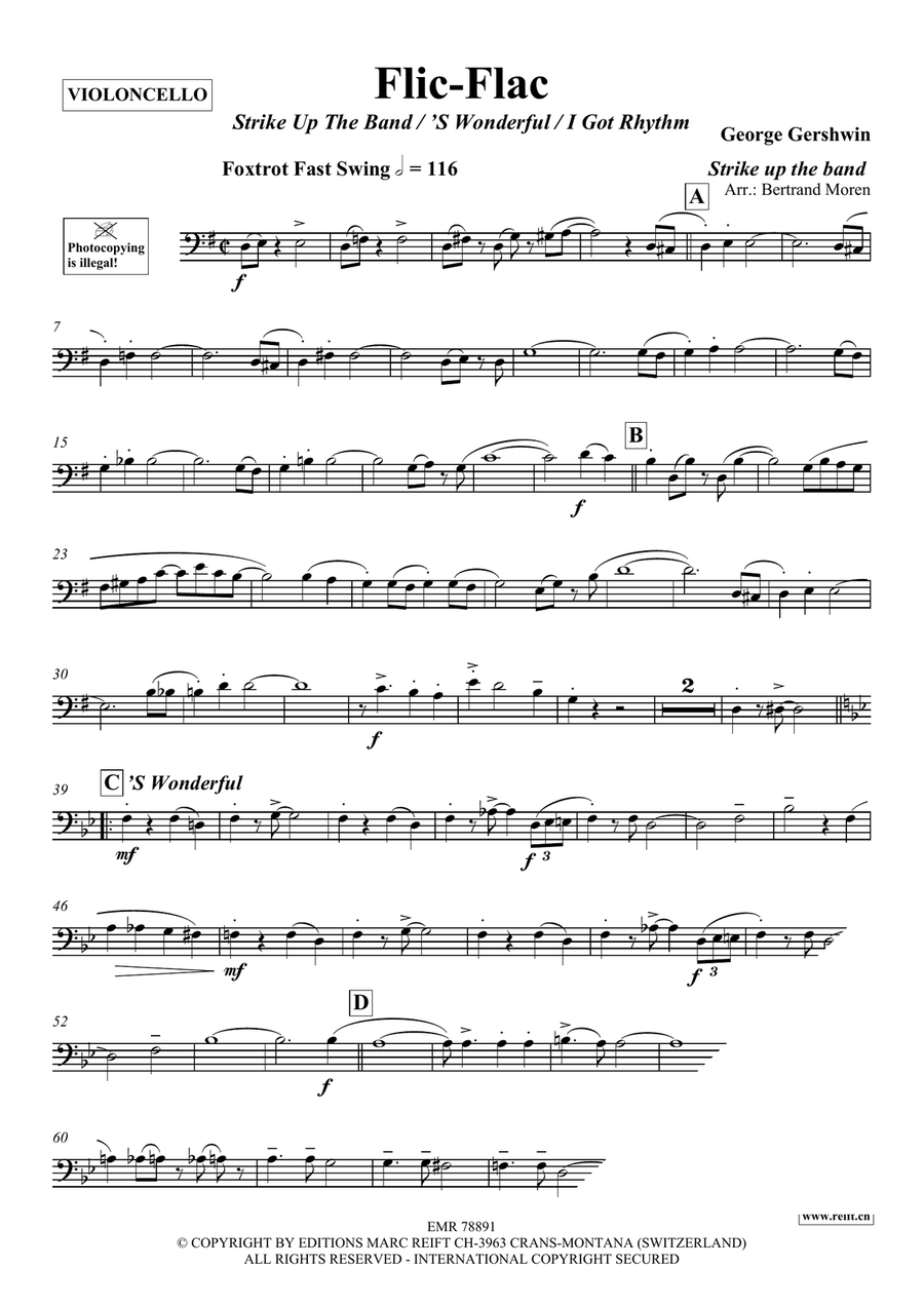 Flic-Flac Flic-Flac Piano Accompaniment scores gallery preview page 3