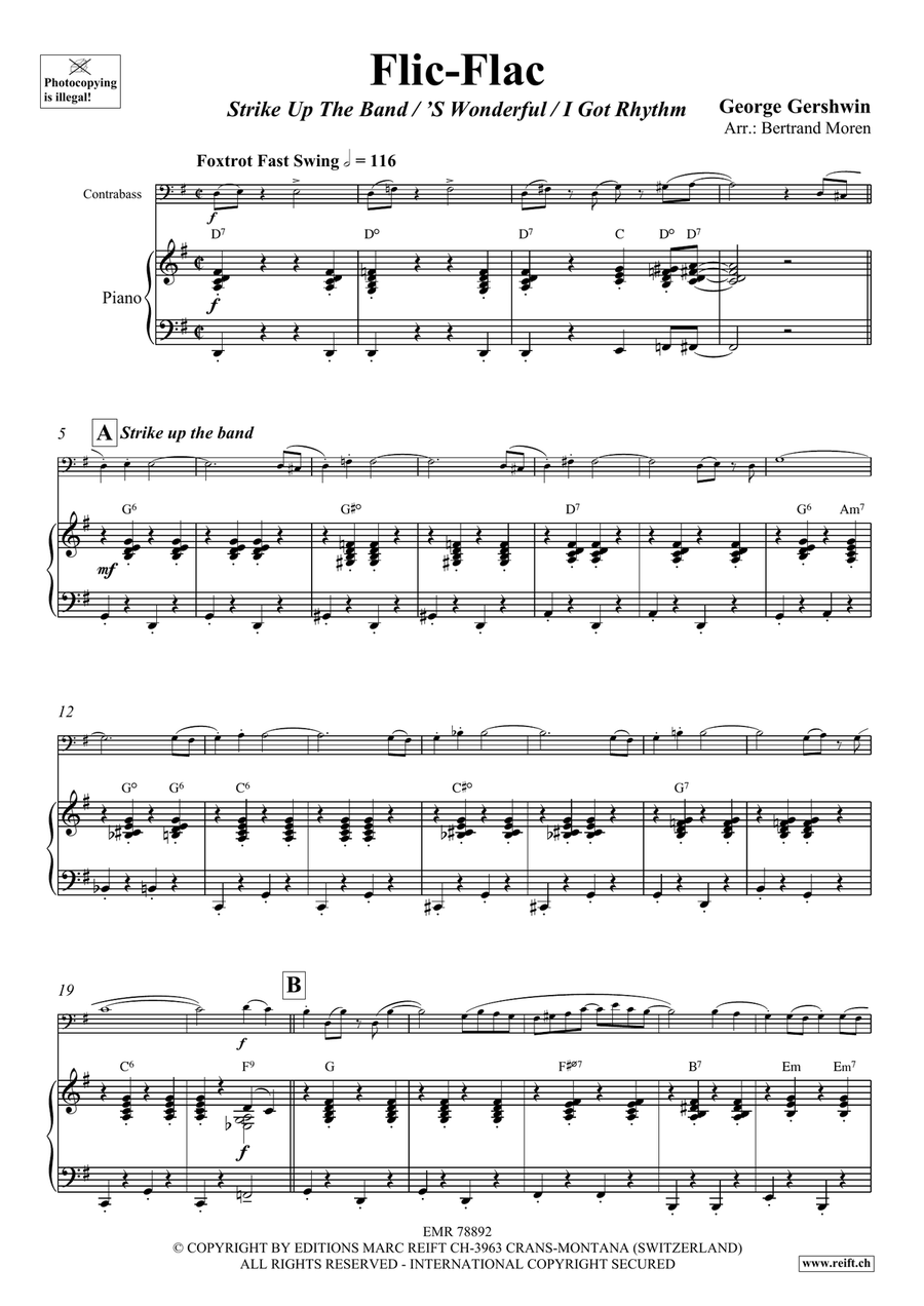Flic-Flac Flic-Flac Double Bass scores gallery preview page 4