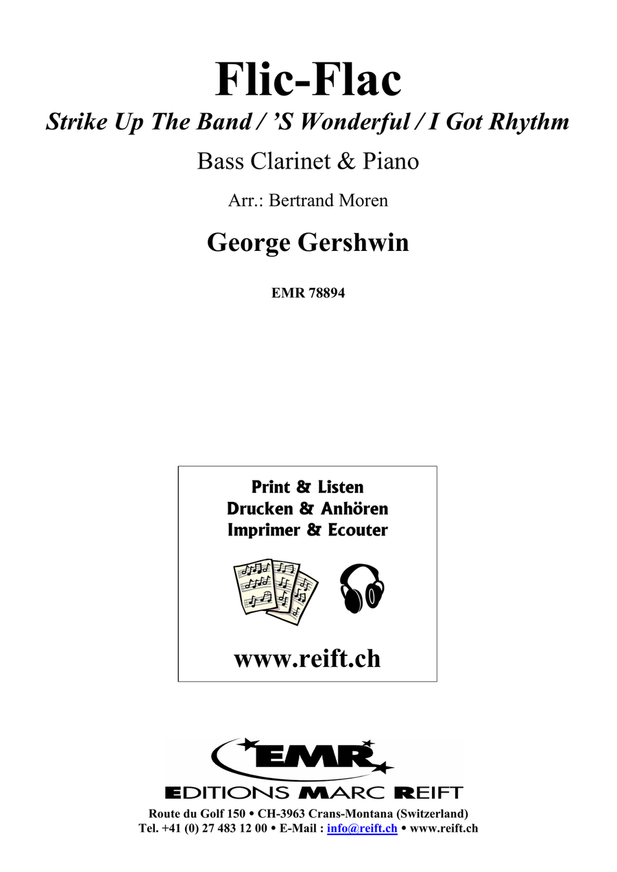 Flic-Flac Flic-Flac Bass Clarinet scores gallery preview page 2