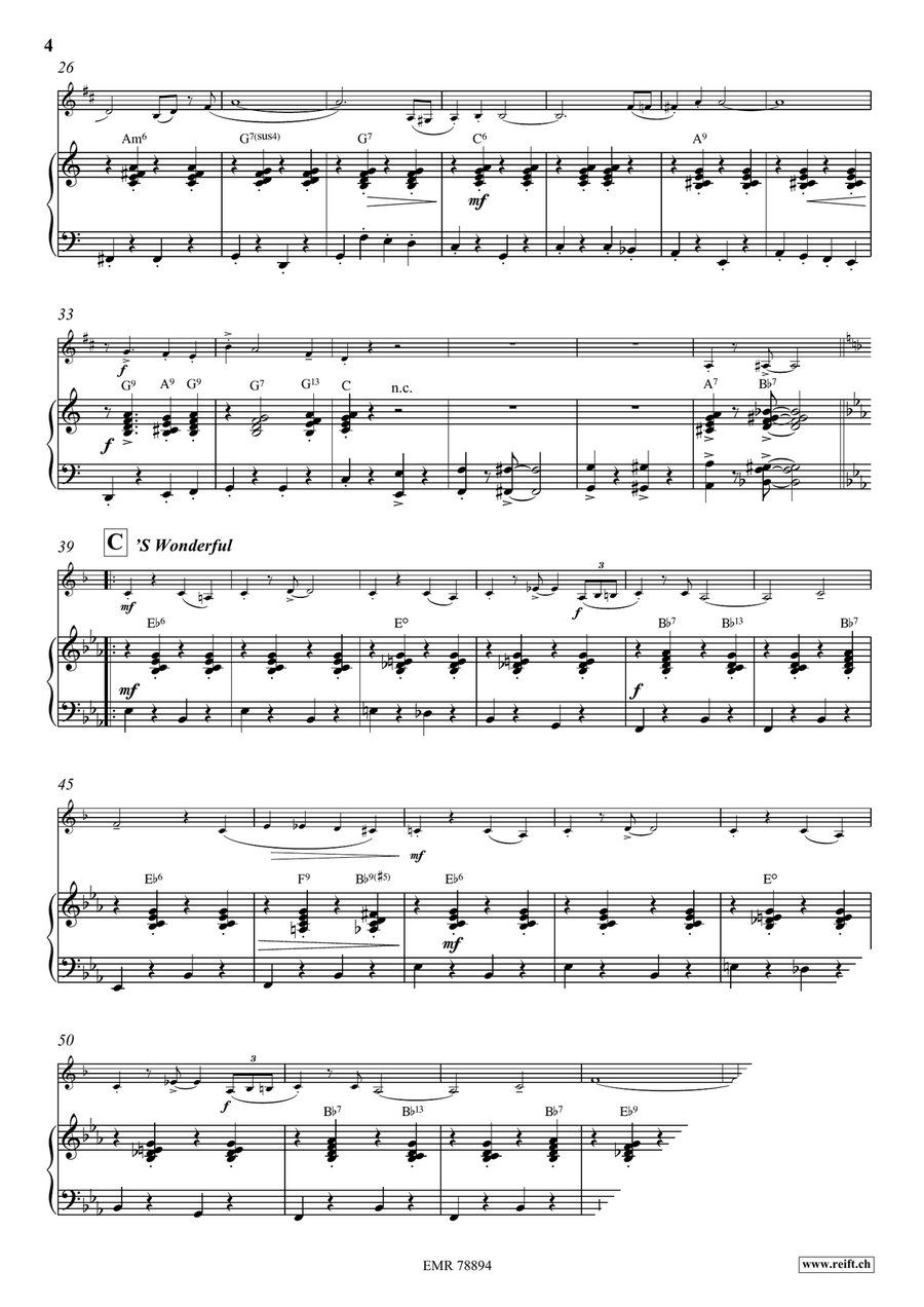 Flic-Flac Flic-Flac Bass Clarinet scores gallery preview page 5