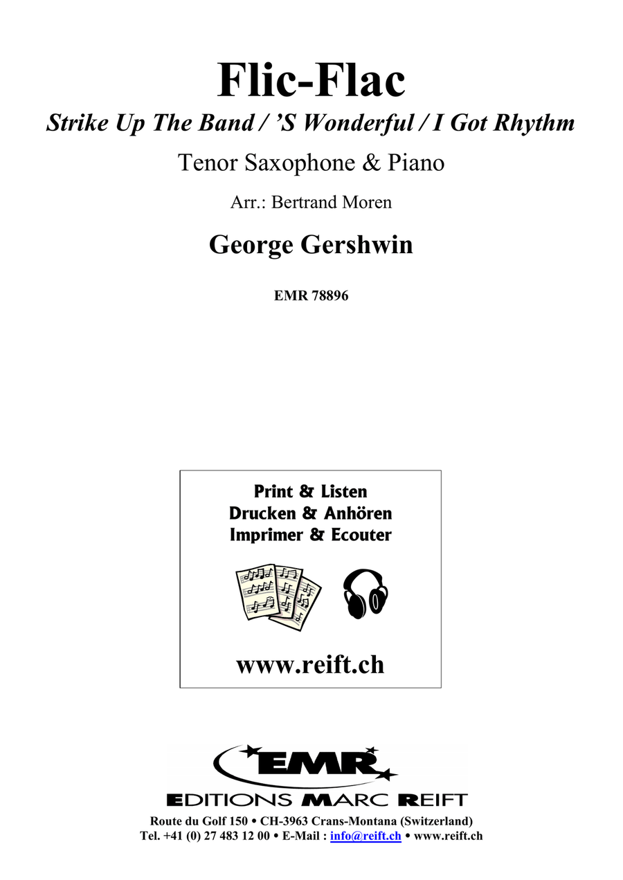 Flic-Flac Flic-Flac Tenor Saxophone scores gallery preview page 2
