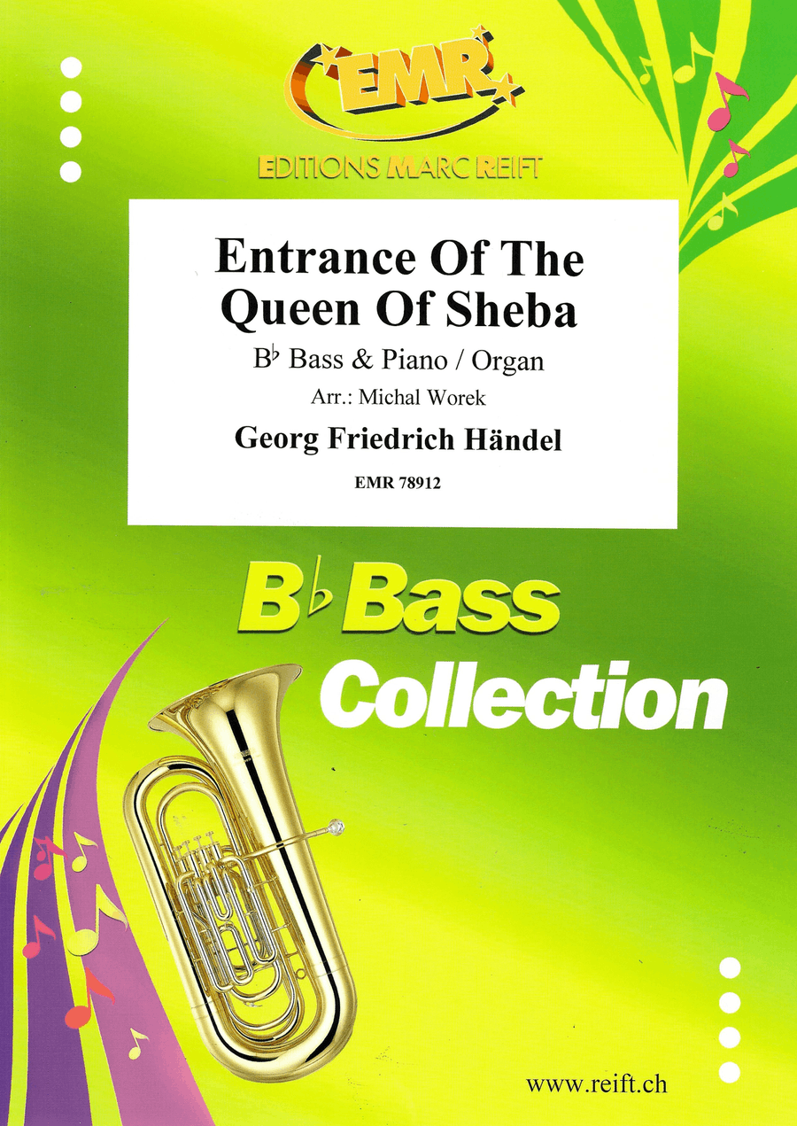 Entrance Of The Queen Of Sheba Organ scores gallery preview page 1
